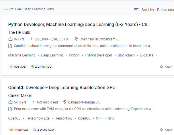 Deep Learning internship jobs in Pune