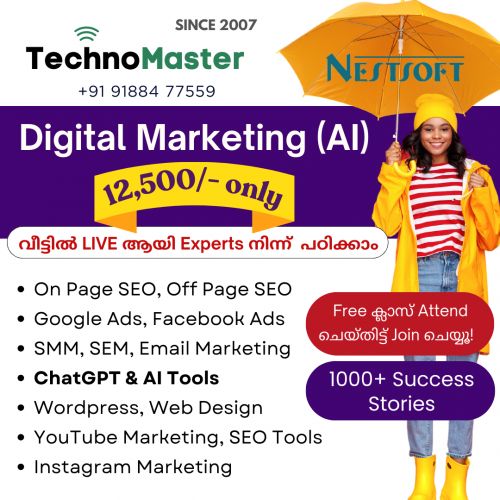 Digital Marketing (AI) Training in Trivandrum