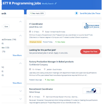 R Programming internship jobs in Cochin
