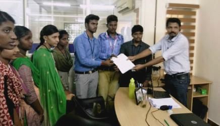 Internship/projects in tiruppur